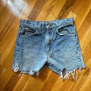 Levi Denim Cutoff Shorts
